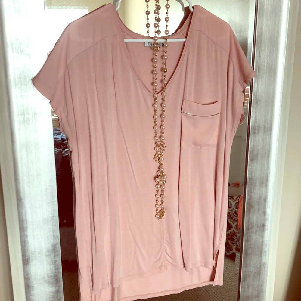 Blush Pink Blouse